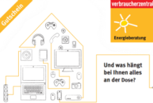 Gutschein der Verbraucherzentrale Energieberatung