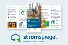 Teaser vom Stromspiegel-Flyer.
