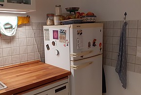 alter Kühlschrank